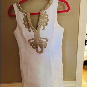 Lilly Pulitzer White Janice Shift